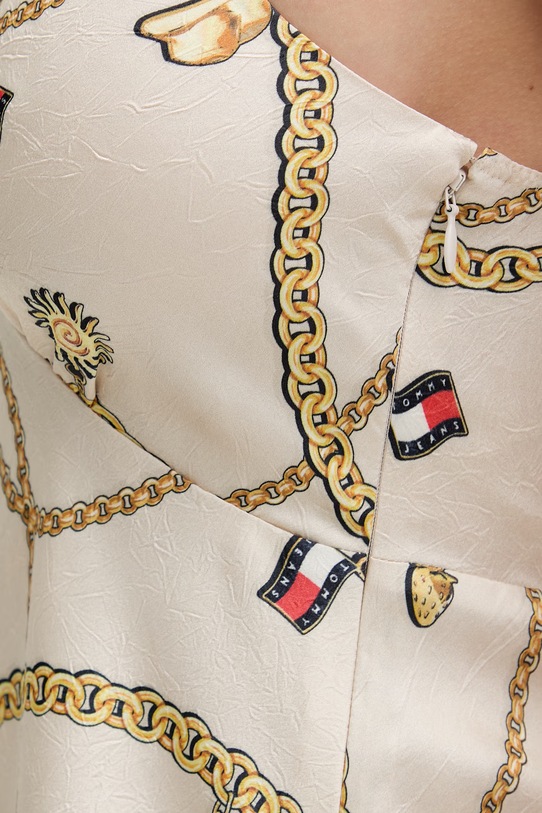 Tommy Jeans sukienka letnia DW0DW22346 beżowy