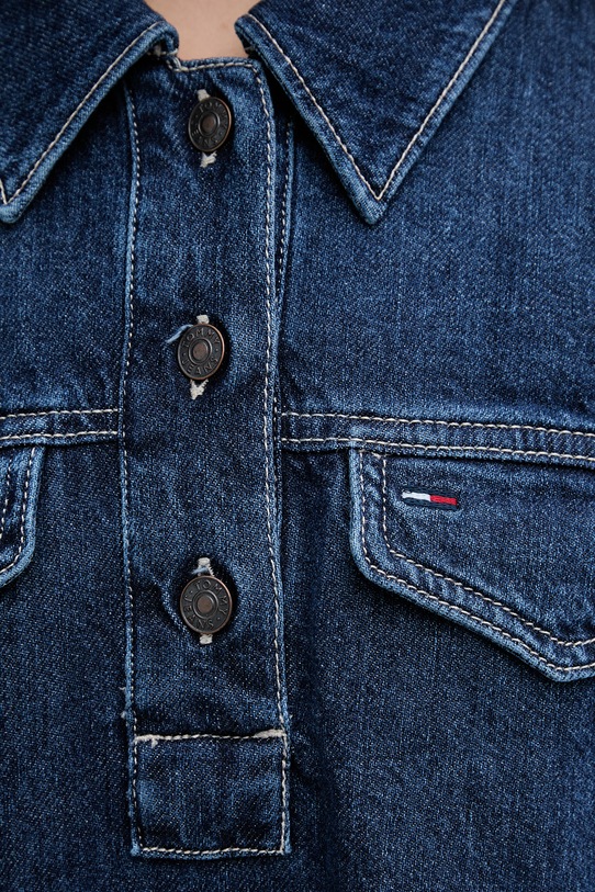 Tommy Jeans sukienka jeansowa DW0DW22989 niebieski