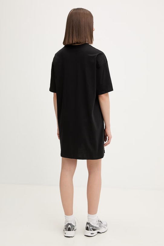 Odzież The North Face sukienka bawełniana Evolution Simple Dome NF0A8FDMJK31 czarny