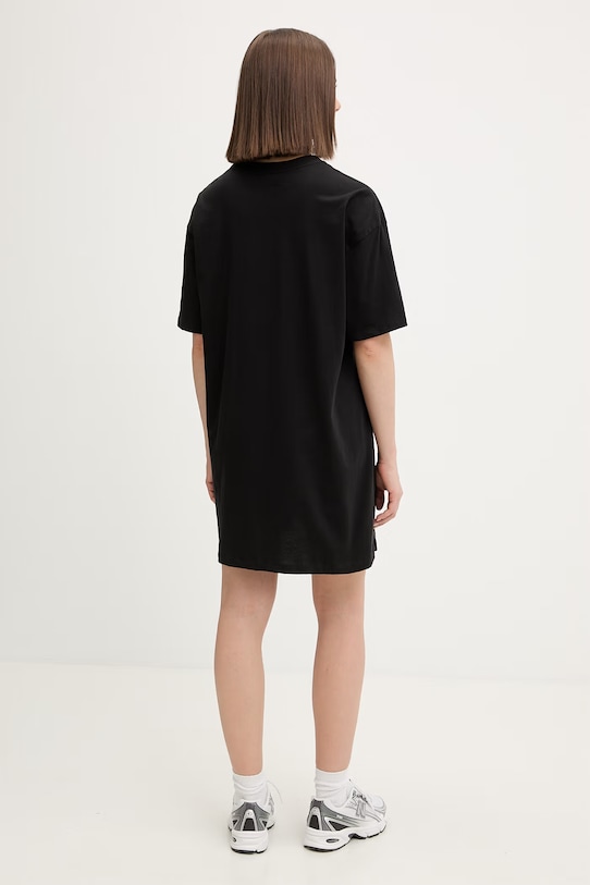 Odzież The North Face sukienka bawełniana Evolution Simple Dome NF0A8FDMJK31 czarny