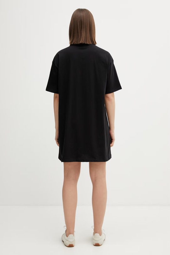 Odzież The North Face sukienka bawełniana Evolution Simple Dome NF0A8FDMJK31 czarny