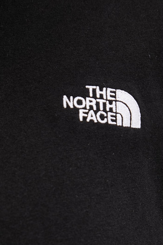 The North Face sukienka bawełniana Evolution Simple Dome NF0A8FDMJK31 czarny