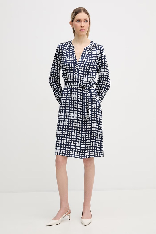 Marc Aurel sukienka letnia z wiskozy granatowy 6245A11109