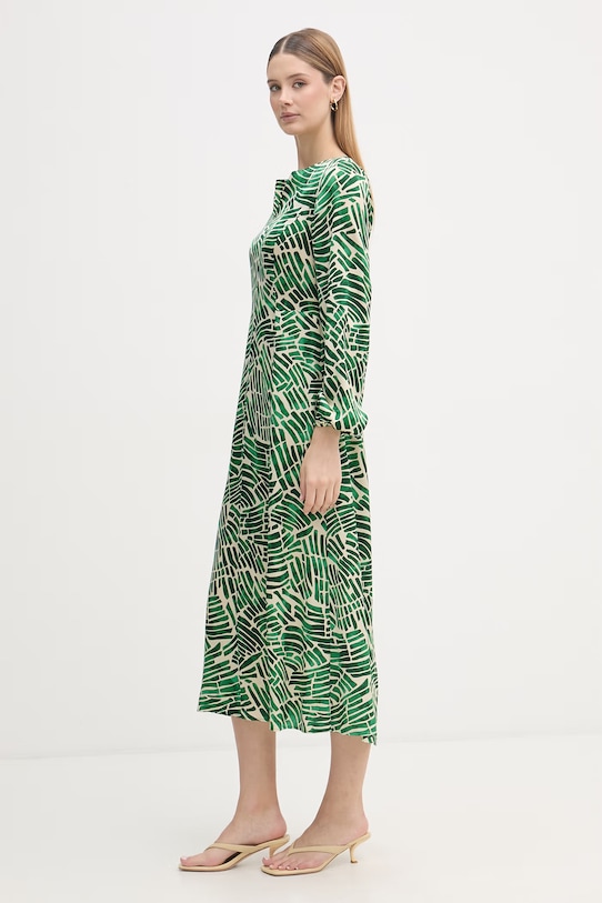 Marc Aurel sukienka z wiskozy 6242A11090 zielony SS26