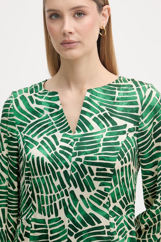 Marc Aurel sukienka z wiskozy zielony 6242A11090