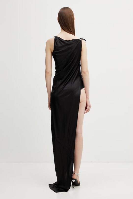 Дрехи Rick Owens DRKSHDW Taco рокля с изчистена шарка DS01F4516.JL черен