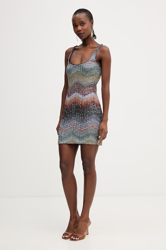 Missoni sukienka DS26SG1L.BC005Y multicolor SS26