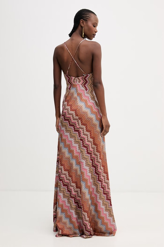 Odzież Missoni sukienka DS26SG29.BR014T pomarańczowy