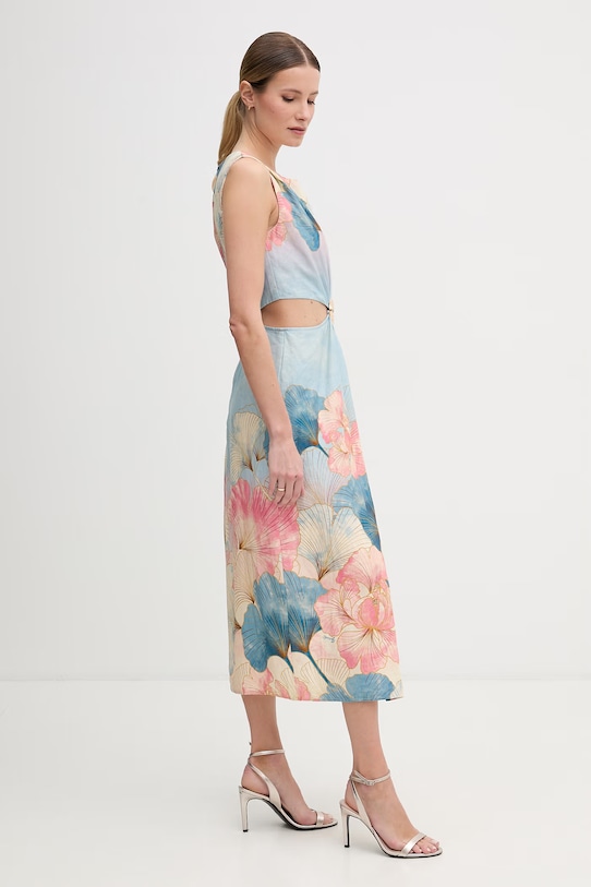 Gaudi sukienka 611FD15038 niebieski SS26