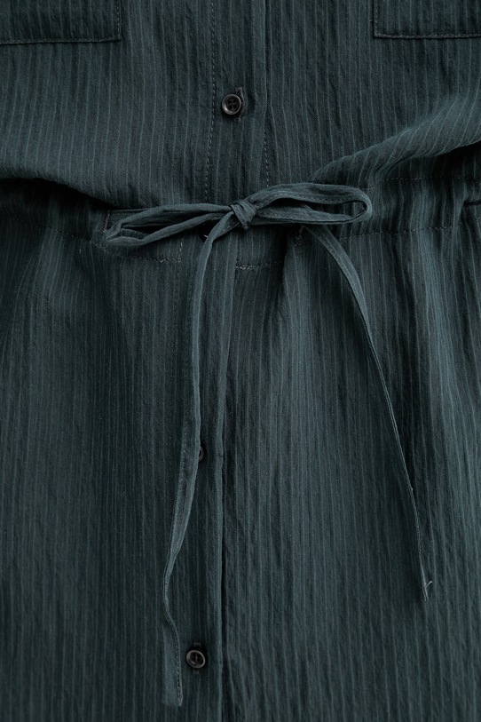 Sessun rochie tip cămașă cu vâscoză 26205043 verde