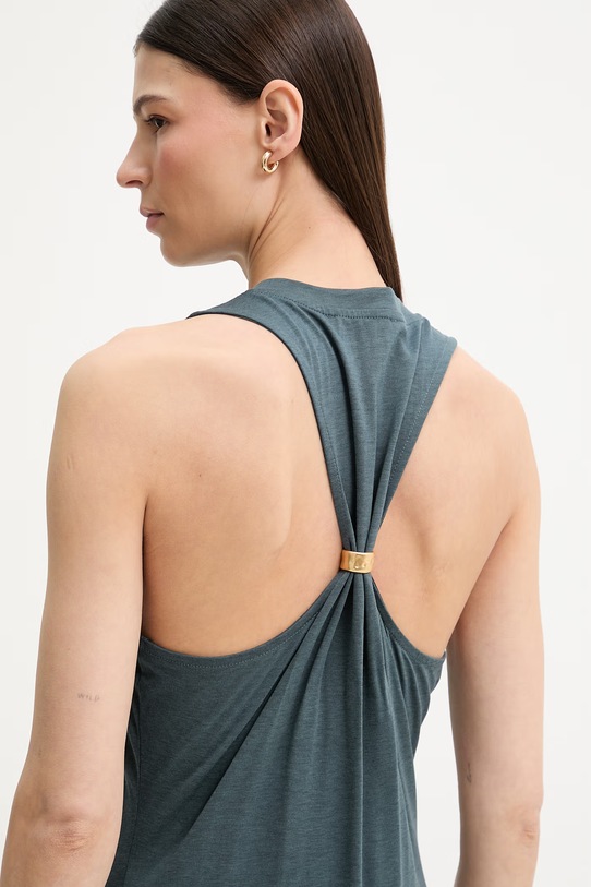 Sessun sukienka letnia z lyocellem 26205011 turkusowy