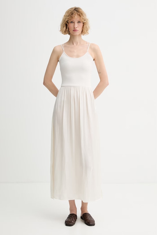 Sessun sukienka rozkloszowana beżowy 26205039