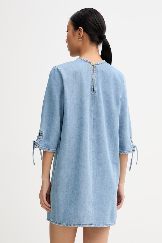Odzież Sessun sukienka bawełniana 26205015 niebieski