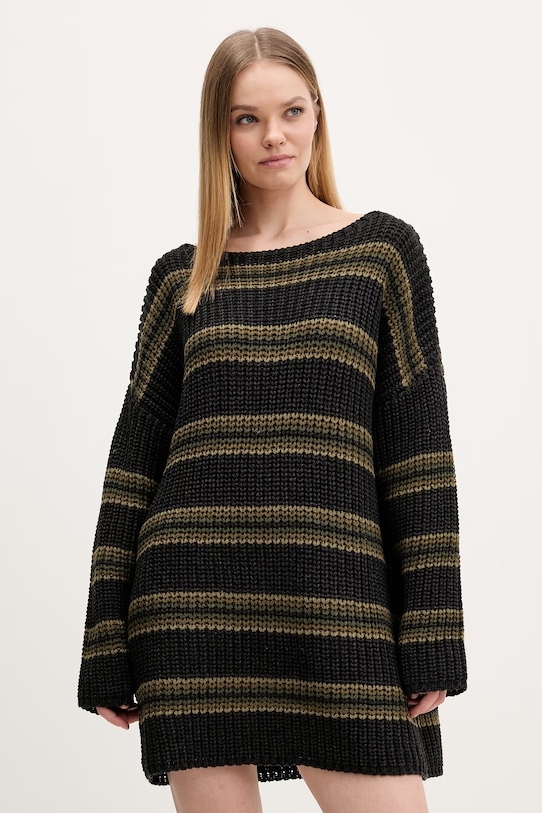 Haljina The Ragged Priest pletivo siva RPHL251017KW