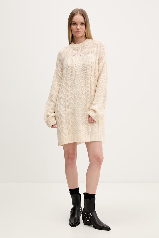 The Ragged Priest vestito RPHL251016KW beige SS26