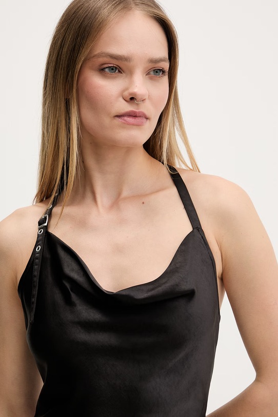 The Ragged Priest sukienka rozkloszowana czarny RPHL251043WV