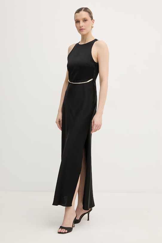 Armani Exchange sukienka XW001971.AF21553 czarny SS26