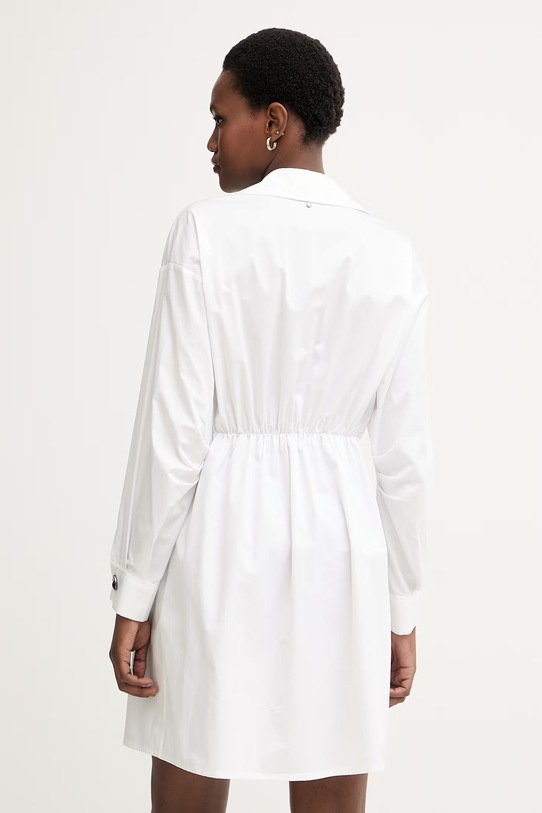 Odjeća Armani Exchange haljina od pamuka XW002007.AF18862 bijela