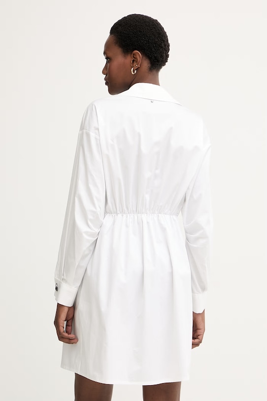 Odjeća Armani Exchange haljina od pamuka XW002007.AF18862 bijela