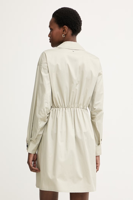 Odjeća Armani Exchange haljina od pamuka XW002007.AF18862 bež