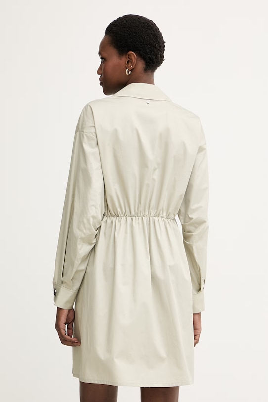 Odjeća Armani Exchange haljina od pamuka XW002007.AF18862 bež