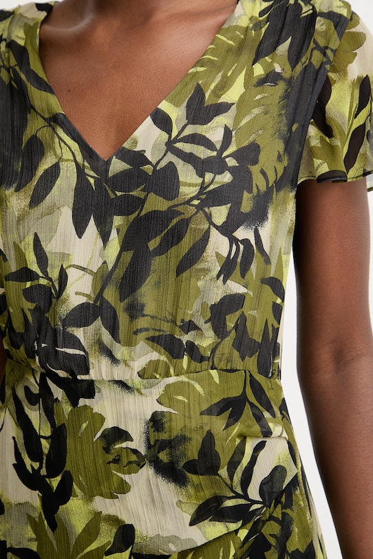 Armani Exchange obleka viskozna XW002014.AF21554