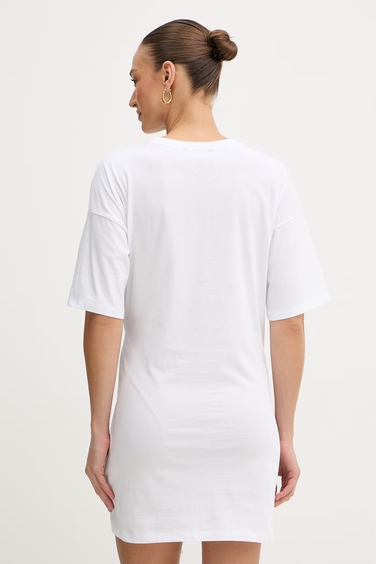 Odzież Armani Exchange sukienka bawełniana XW002085.AF10356 biały