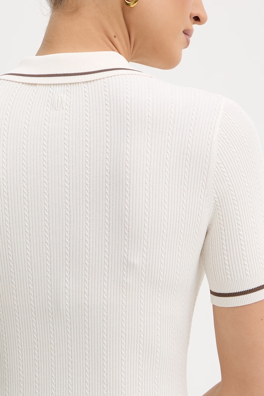 Armani Exchange sukienka XW002244.AF10352 beżowy