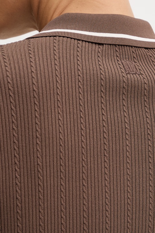 Armani Exchange sukienka XW002244.AF10352 brązowy