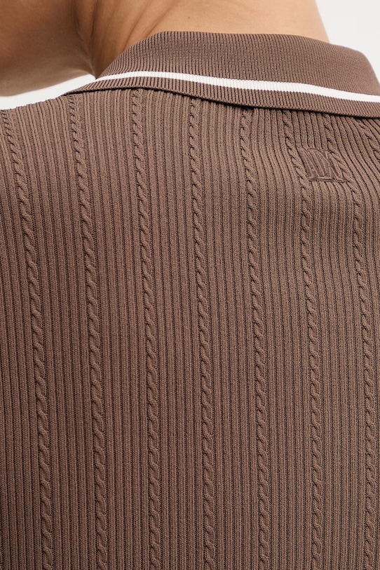 Armani Exchange sukienka XW002244.AF10352 brązowy