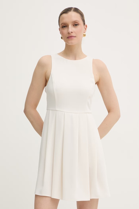 Armani Exchange Malé černé šaty béžová XW002282.AF21555