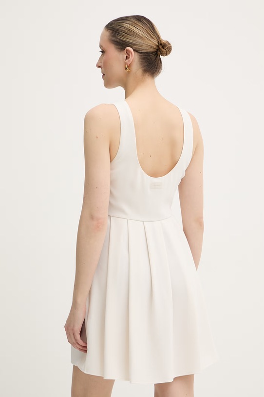 Oblečení Armani Exchange Malé černé šaty XW002282.AF21555 béžová