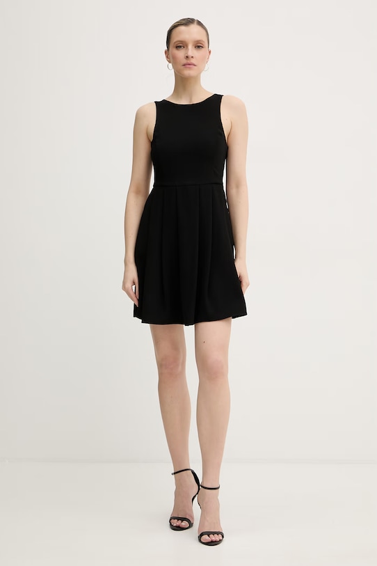 Armani Exchange mala črna obleka XW002282.AF21555 črna SS26