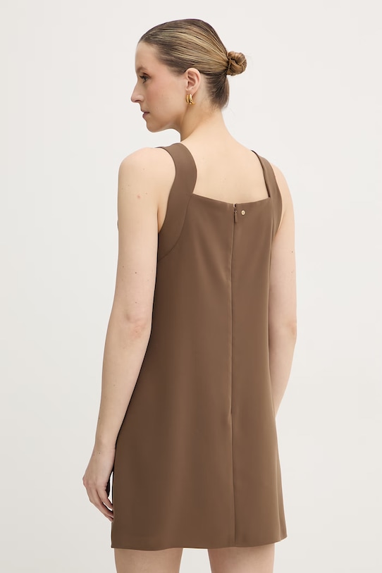 Oblečenie Armani Exchange šaty XW002304.AF21529 hnedá