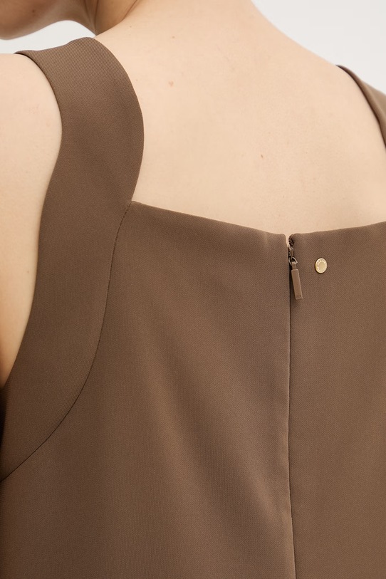 Armani Exchange sukienka XW002304.AF21529 brązowy