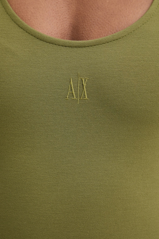 Armani Exchange sukienka XW000820.AF13729 zielony