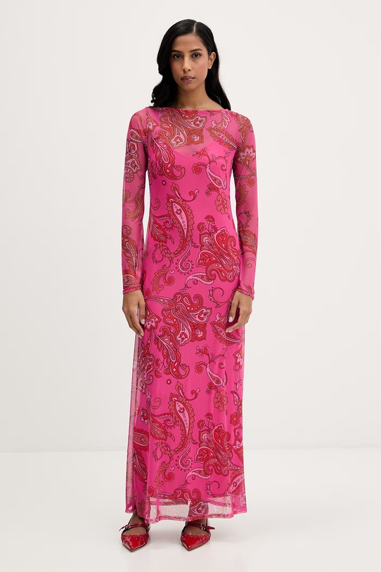 Never Fully Dressed sukienka wzorzyste różowy NFDDR3258