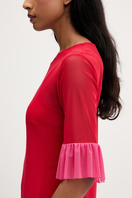 Never Fully Dressed sukienka NFDDR3212 czerwony