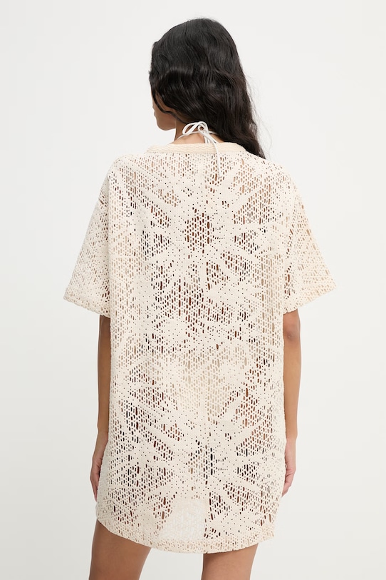 OAS sukienka plażowa damska 602008.3260 beżowy SS26