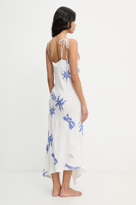 Odzież OAS sukienka letnia z lyocellem 602009.6754 biały