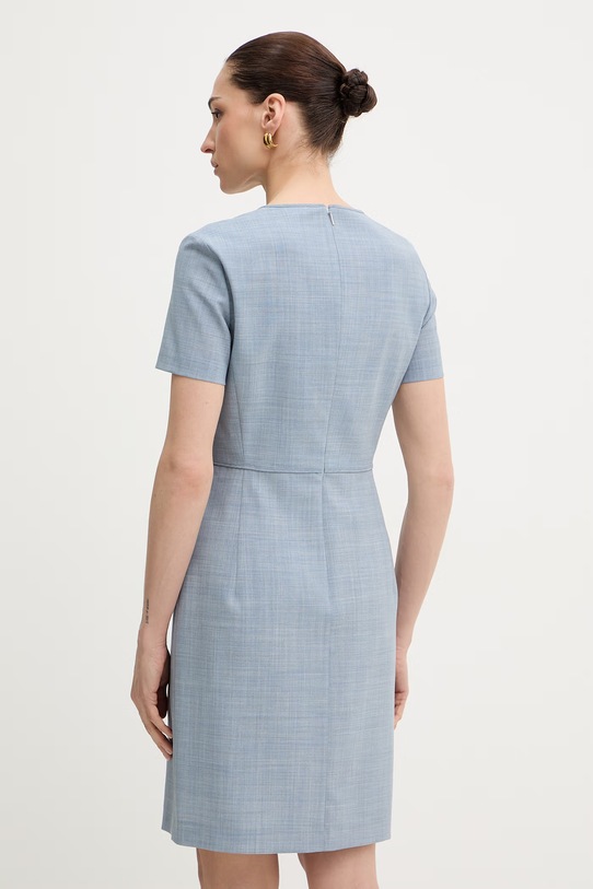 Abbigliamento BOSS vestito in lana Dunera 50555451 blu