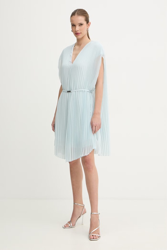 Φόρεμα BOSS Doplisse 50558254 τιρκουάζ SS26