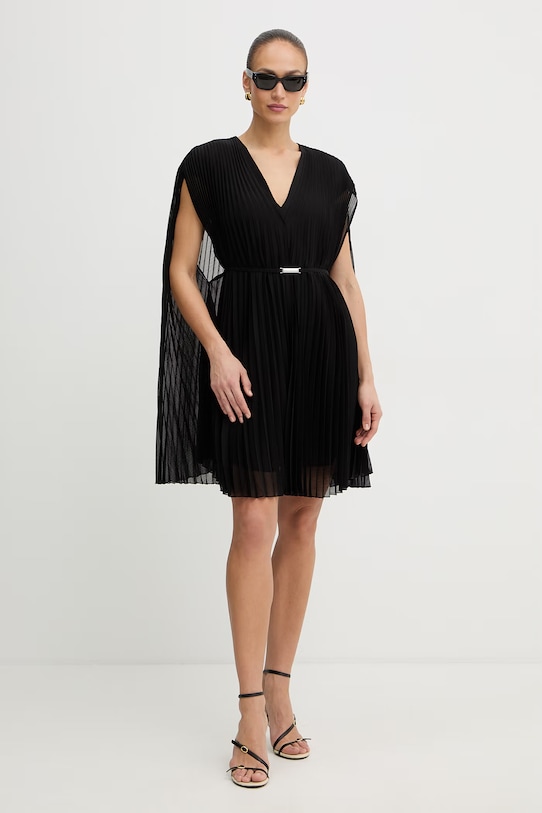 BOSS sukienka Doplisse 50558254 czarny SS26