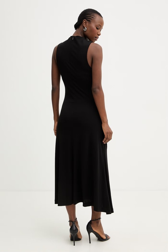 Oblečení BOSS šaty z viskózy Eylai 50557369 černá