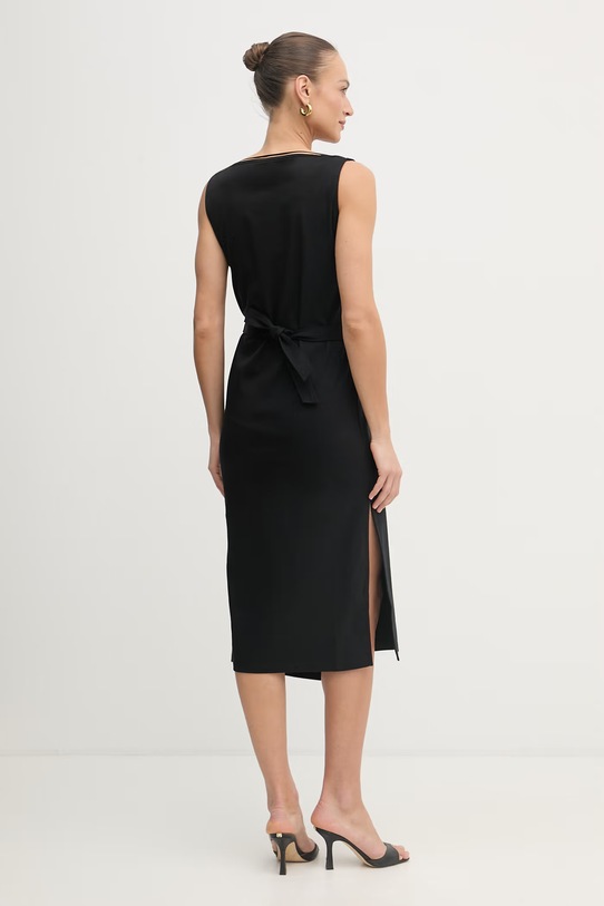 Abbigliamento BOSS vestito in cotone Emiaky 50558902 nero