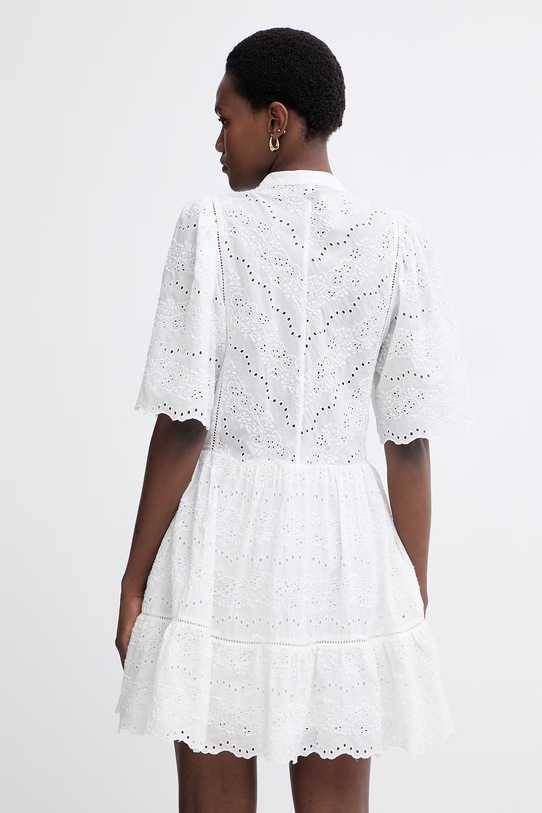 Ρούχα BOSS Orange καλοκαιρινό βαμβακερό φόρεμα C Denvita 50559091 μπεζ