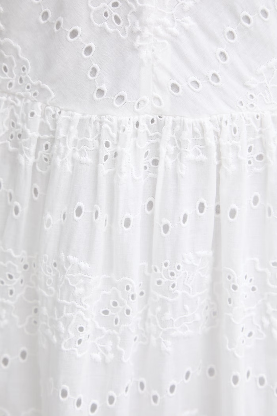 BOSS Orange καλοκαιρινό βαμβακερό φόρεμα C Denvita 50559091 μπεζ