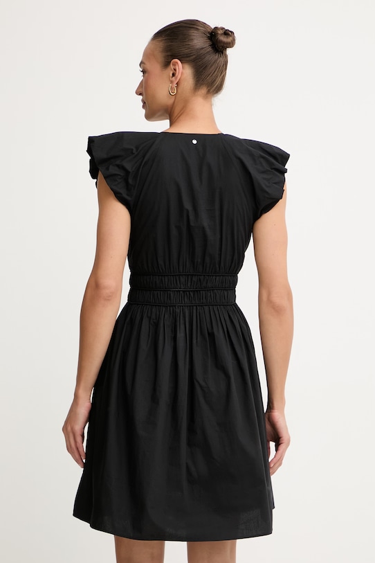 Îmbrăcăminte BOSS Orange rochie de vară din bumbac C Darico 50559093 negru