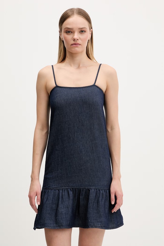 HUGO Blue рокля от деним Kabati-1_B тъмносин 50559414