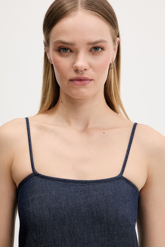 HUGO Blue рокля от деним Kabati-1_B тъмносин 50559414